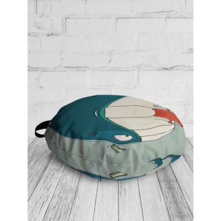 Siddle Pill "Cat Dinner", Decorative, D = 52 cm-1