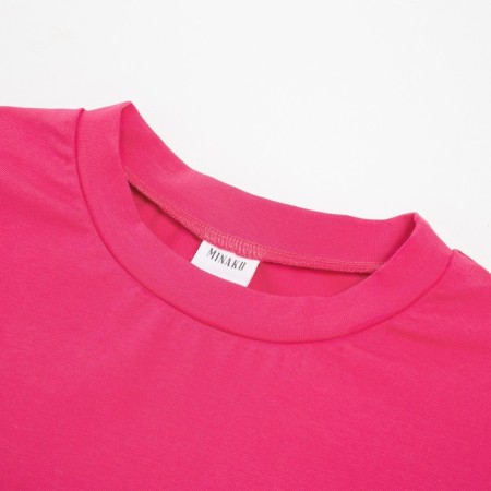Women's Longsliva Minaku: Basic Line Fuchsia Color, Rr. 42-10