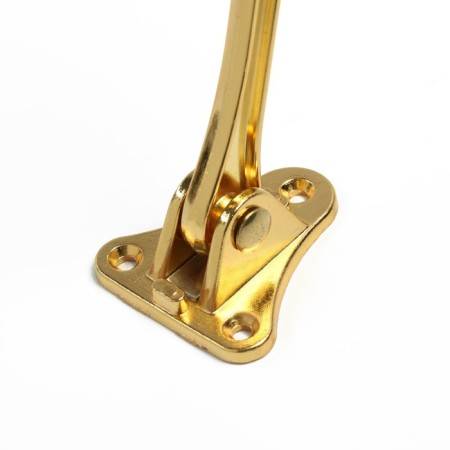 Door locomard lock, "goat leg", color gold-7