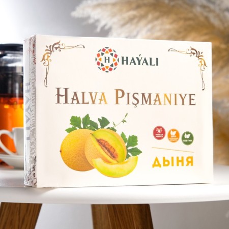 Halva "hayali", writing, with a melon aroma 200 g