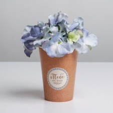 A glass for flowers 