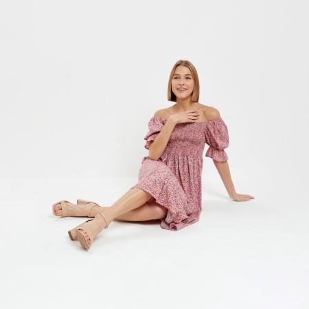 Women's dress minku: enjoy color powder, rr 46-6