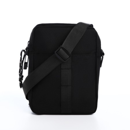 Youth bag with lightning, 1 outer pocket, black color-3