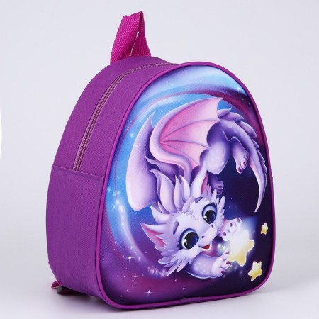 Baby backpack "Stars and dragon", 23*20.5 cm-3