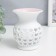 Aroma lamp ceramics "heart from hearts" mix 9x7.5x7.5 cm