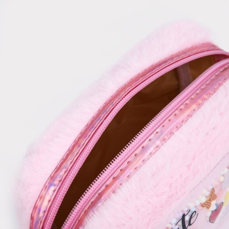 Lightning cosmetic bag, pink color-2