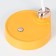 Bloom table lamp LED 3W AKB USB yellow 11.5x13x45 cm Risalux