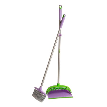 Orion 3106 cleaning set: brush, scoop, purple-green color