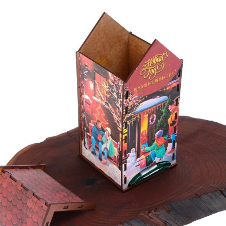 Tea house "The time of magic" 19.2 x 8.6 cm.-1