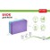 Bradex SF yoga block 0732, 23 x 15 x 7.5 cm, 130 gr., Purple color