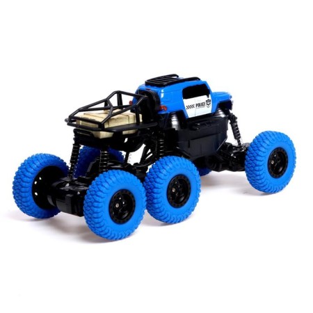 Radio -controlled jeep "Police", works on the battery-2