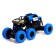 Radio -controlled jeep "Police", works on the battery