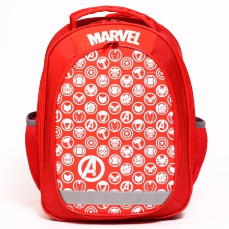School backpack with an ergonomic back, 37x26x15 cm, Avengers-2
