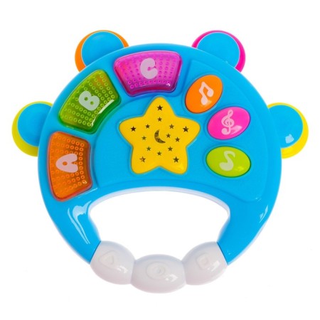 Musical toy "Buben", light and sound effects, color mix-1