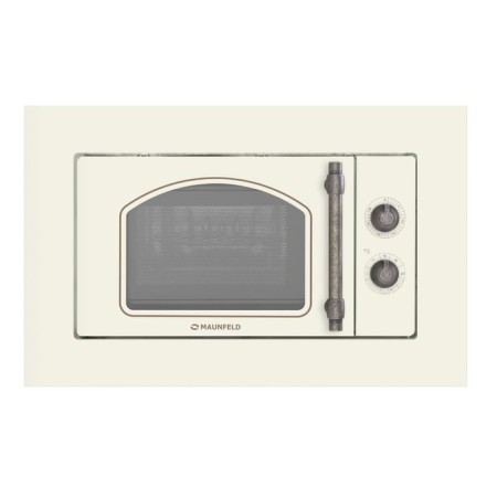 Built -in microwave oven Maunfeld JBMO.20.5erib, 1080 watts, 20 l, 4 modes, beige