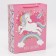 Gift package, 31 x 40 x 11.5 cm "100% Unicorn", Minnie and Unicorn