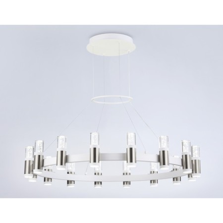 LED LED SCREED OF AMBRELLA LIGHT, LINTECH, FL6208, LED, 96 W, 7200LUM, 4200K, white color, chromium-2