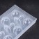 Form for ice and confectionery jewelry "18+", 3 figures, 15 x 7 cm, transparent