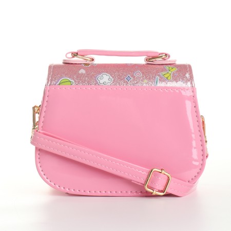 Baby bag on the valve, pink color-1