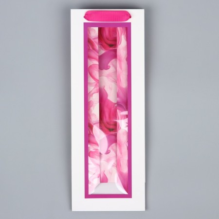 Gift package for a bottle, packaging, “On this day you can do everything!”, 36 x 13 x 10 cm-5