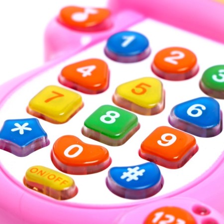 Musical toy, training, with a projector, in a bag, mix-5