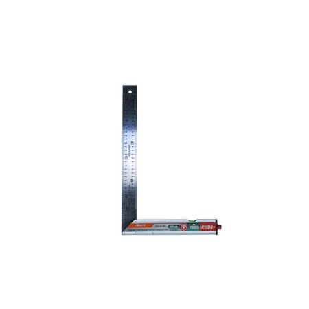 STURM square, with level and pencil, stainless steel, 400 mm-1