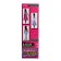 The model doll is articulated, with a set for creating clothes fashion design, princess