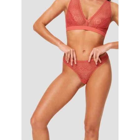 Women's panties kouta xl, Terracotta color-1