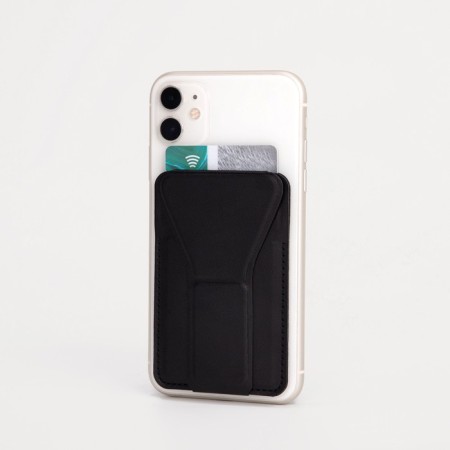 Cartholder on the phone, black color-1