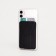 Cartholder on the phone, black color