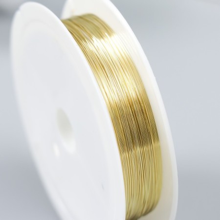 Wire for creativity "Astra" 0.3 mm, 10 m, gold-2