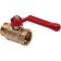 Aqualink 11b27p1, PN 16, internal/outer thread 1 ", handle, brass, brass