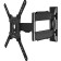 Onkron M4 bracket, for TV, sloping-in-housing, 32 "-65", 55-500 mm from the wall, black