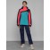 Ski costume female, size 44, dark blue color
