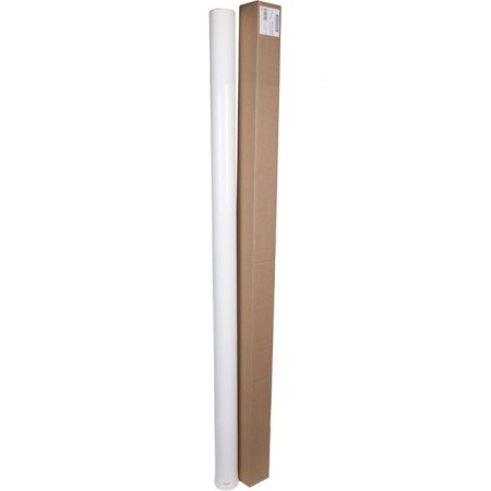 Элемент дымохода ROMMER RCA-6010-001500, удлинитель, d=60/100 мм, коакс раструбн, L=1500 мм-4