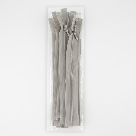 Lightning "Spiral", No. 3, connective, castle machine, 20 cm, gray color-2