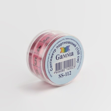 Centimeter tape in a case, 150 cm, color mix-6