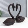 Souvenir Chugun "Two Swan" set 2 pcs 20x8x15 cm