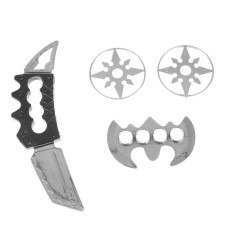 Ninja Set: 2 Castetes, 2 discs