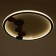 Causteen with PDU 2215/1 LED 122W Dimmer gray-gold 50x50x7 cm Bayerlux