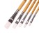 System Synthetics 5 pieces Koh-I-Noor No. 2/4/6/14, flat, blister