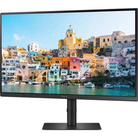 Монитор Samsung LS27A400UJUXEN, 27", IPS, 1920x1080, 75Гц, 5 мс, HDMI, DP, чёрный-3
