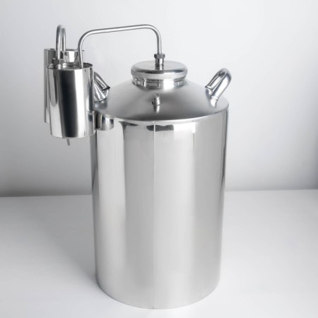 Distiller, 25 l, throat 10 cm, thermometer, valve-1
