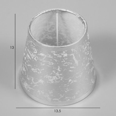 Obachr E27 silver 15x15x13cm-2