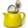 Elrington teapot “Felicit, glaze”, 700 ml, yellow color