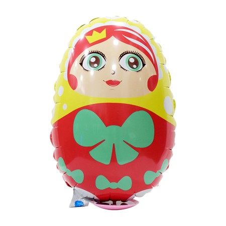 Foil ball 18 "" Nevali-Matryoshka ", under the air