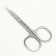 Scissors manicure, bent, 9 cm, silver color