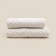 Trush Trick SL Home: Geometry "Blanc de Blanc" 67x140 cm, 83% cotton, 17% linen, 500 g/m2 1024309