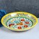 Largan Rishtan ceramics "Turkish pattern", 25 cm, yellow