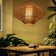 Ceiling Lamp from Rotan "Bow" 1x120W, E27, 50x50x38 cm
